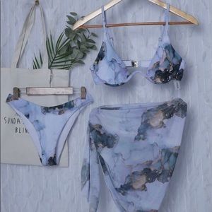 Retro marble bathing suit (SOLD!)